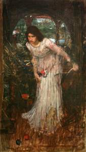 Waterhouse, John William, 1849-1917; The Lady of Shalott